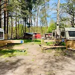 Gruenzeit Waldcamp Glamping Und Cabins Nahe Spreewald Κάμπινγκ