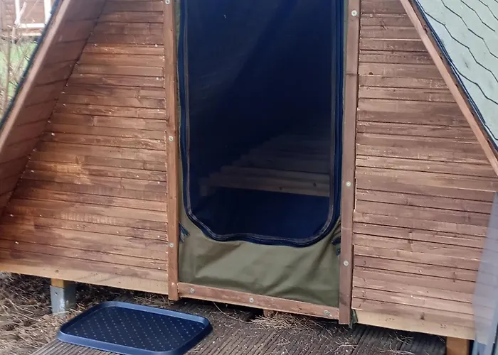 Waldcamp Gruenzeit-Naturunterkuenfte, Upcycling Caravans & Glamping Naehe Spreewald Bei Cottbus コットブス